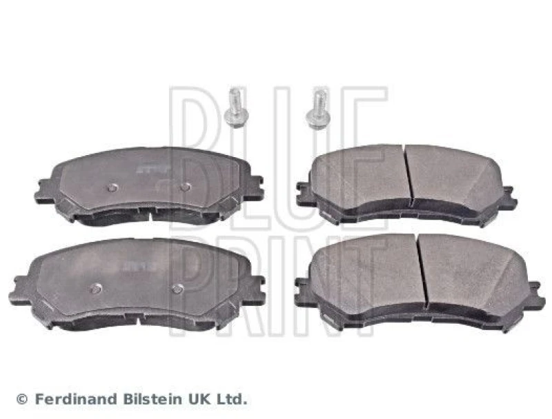Image of Blue PRINT Brake pad set Blue PRINT ADR164207