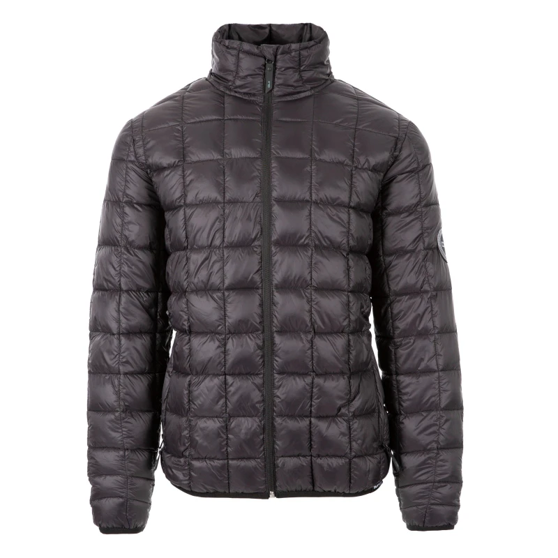 Image of DLX Mens Asher Tailored Fit Insulated Puffer Jacket Black male 2X Small