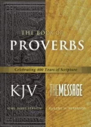 Image of book of proverbs kjvmessage celebrating 400 years of scripture