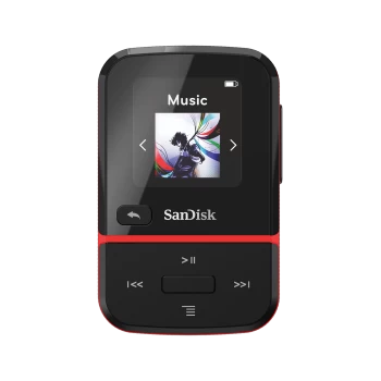 Image of SanDisk Clip Sport Go 32GB, Red - SDMX30-032G-E46R