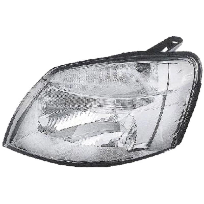 Image of DIEDERICHS 4012681 Headlights H4, Left, with motor for headlamp levelling Headlight (259)