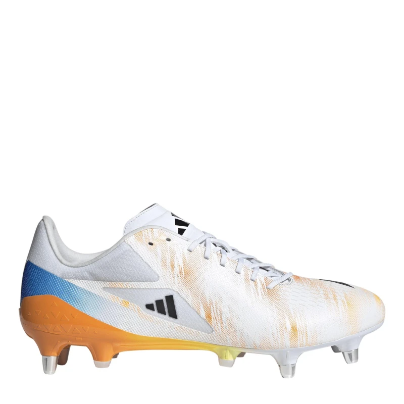 Image of adidas RS-15 Pro Adults Soft Ground Rugby Boots Wht/Blk/luc male 8 (42)
