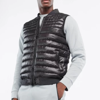 Image of Barbour International Mens Glendale Gilet - Black - L