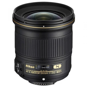 image of Nikon AF-S NIKKOR 24mm f/1.8G ED Wide-angle Prime Lens