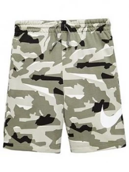 Image of Nike Older Boys NSW Club Short Grey Size L12 13 Years