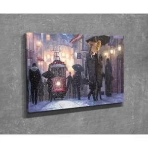 Image of DC333 Multicolor Decorative Canvas Painting