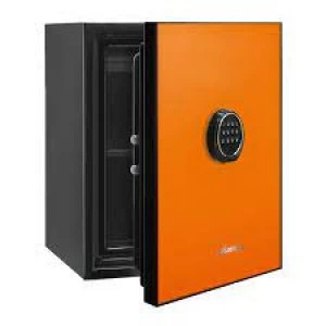 image of Phoenix Spectrum LS6001EO Luxury Fire Safe with Orange Door Panel and