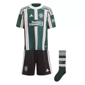 Image of 2023-2024 Man Utd Away Mini Kit