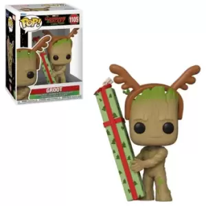 image of Marvel Guardians of the Galaxy Holiday Groot Funko Pop! Vinyl