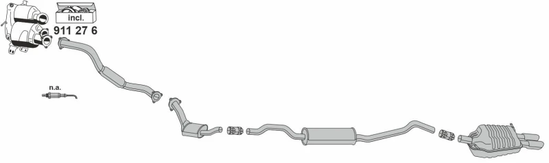 Image of Rear silencer ERNST 011235