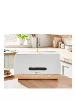 Tower Scandi Bread Bin - White