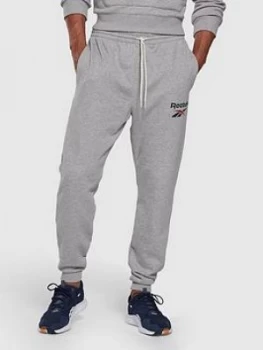 Image of Reebok Vector Jogger, Medium Grey Heather, Size XS, Men