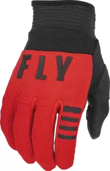 Image of FLY Racing F-16 Gloves Red Black L