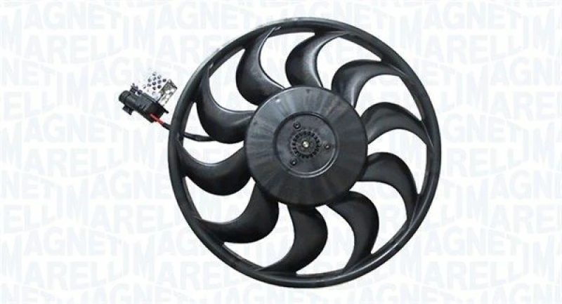 Image of MAGNETI MARELLI Fan, radiator MAGNETI MARELLI 069422747010