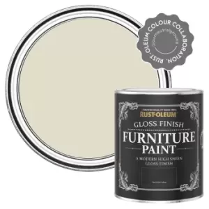 image of Rust-Oleum @OurNeutralGround Gloss Furniture & Trim Furniture Paint - Relaxed Oats - 750ml