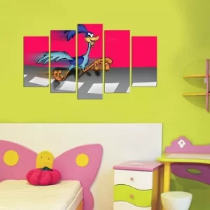 Image of 5MDFCO-18 Multicolor Decorative MDF Painting (5 Pieces)