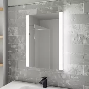 Image of Rectangular LED Bathroom Mirror with Demister 500 x 700mm - Pegasus