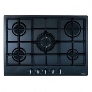 Image of CDA HG7251BL 5 Burner Gas Hob