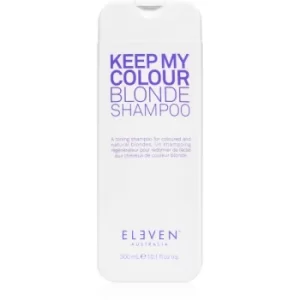 image of Eleven Australia Keep My Colour Blonde Shampoo for Blonde Hair 300ml