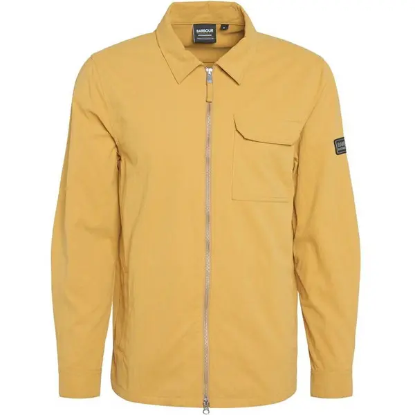 Image of Barbour International Dome Overshirt - Yellow L