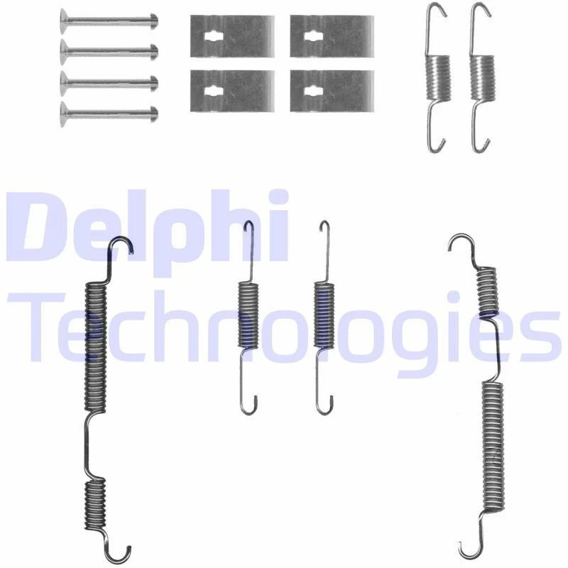 Image of DELPHI Brake shoe fitting kit DELPHI LY1427