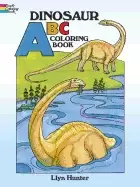 Image of dinosaur abc coloring book