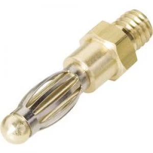 Image of Banana plug Plug vertical mount Pin diameter 3mm Silver Schne