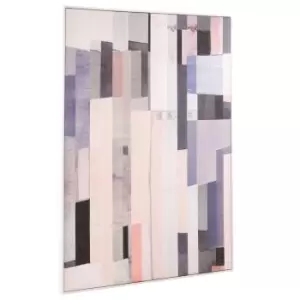 Image of Astratto Canvas Stripes Design Wall Art