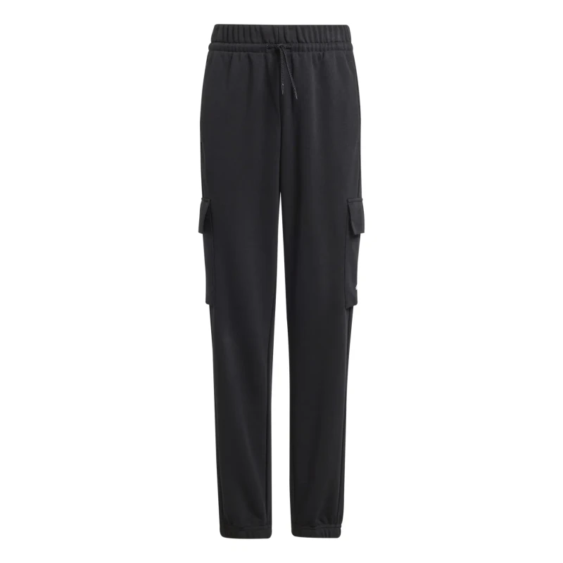 Image of Adidas SPORTSWEAR Cargo Fleece Joggers Black Baby 7/8Y (120 to 126CM);15/16Y (168 to 174CM);13/14Y (153 to 162CM);11/12Y (144 to 150CM);9/10Y (132 to