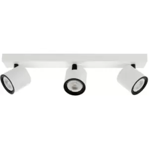 Image of Netlighting Karlota Modern Ceiling Spotlight Bar, GU10 - ITLSPL-31959-3B-WH