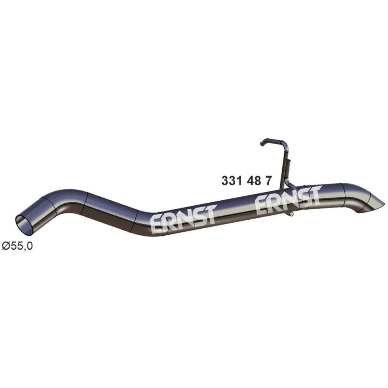 Image of ERNST 331487 Exhaust Pipe Rear Exhaust Pipe (17)