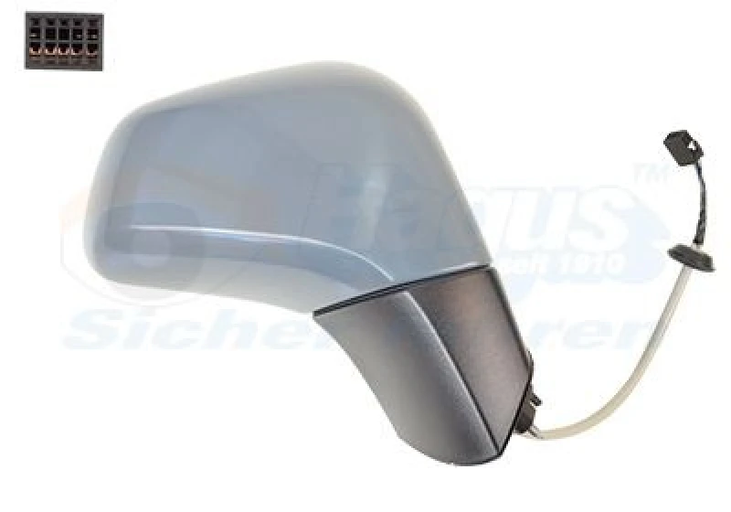Image of VAN WEZEL Wing mirror VAN WEZEL 3815826