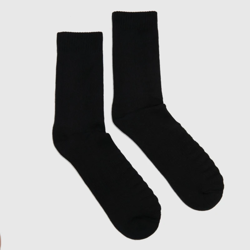 Image of Dr Martens Black double doc sock Black UK 8-13