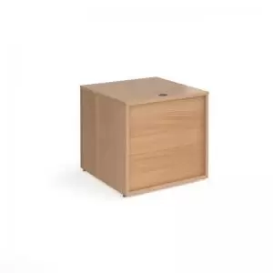 Denver reception straight base unit 800mm x 800mm - beech