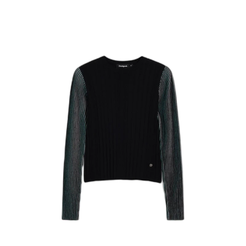 Image of Desigual Woman sweater Desigual Estocolmo Noir Female L