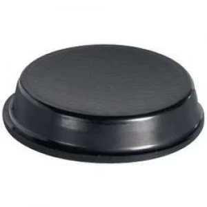Image of Foot self adhesive circular Black x H 19.1mm x 4.1mm PB F