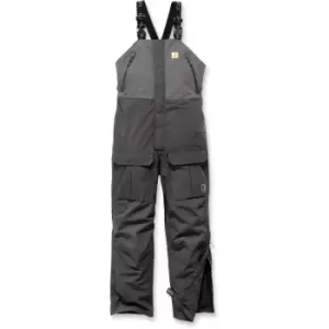 Image of Carhartt Mens Angler Waterproof Quick Drying Bib Overalls L - Waist 36-38' (91-97cm)