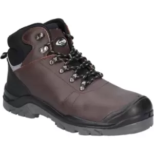 Image of Amblers AS203 Mens Laymore Leather Safety Boot (11 UK) (Brown) - Brown