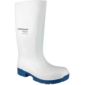 image of Dunlop Food Multigrip Safety Wellington Boots (38 EUR) (White) - White