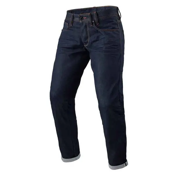 Image of REV'IT! Jeans Lewis Selvedge TF Dark Blue L36 Motorcycle Pants Size L36/W36