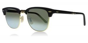 Image of Ray-Ban RB2176 Sunglasses Matte Black / Gold 901S9J 51mm