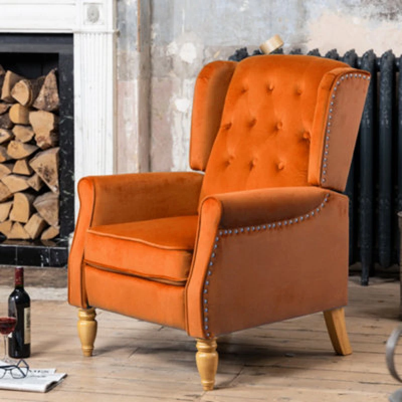 Image of Annapoli Recliner Armchair - Orange
