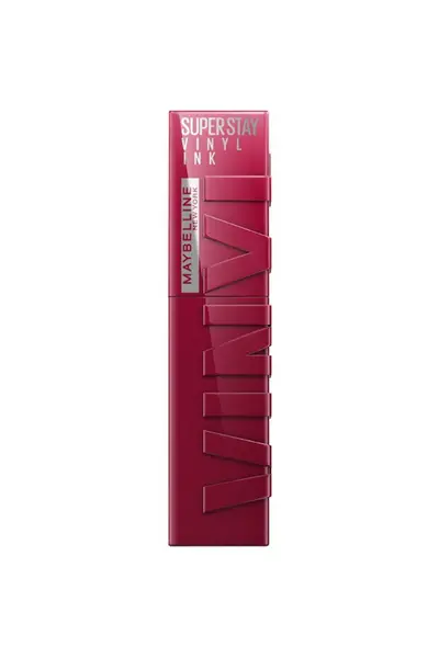 image of Maybelline SuperStay Vinyl Ink Long Lasting Liquid Lipstick, Shine Finish Unrivaled