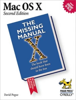 Image of Mac Os X by David Pogue Book
