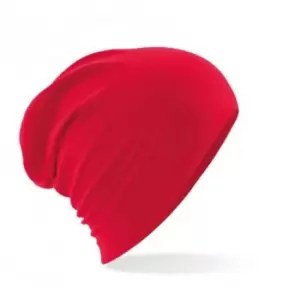 Image of Beechfield Mens Hemsedal Slouch Beanie (One Size) (Classic Red)