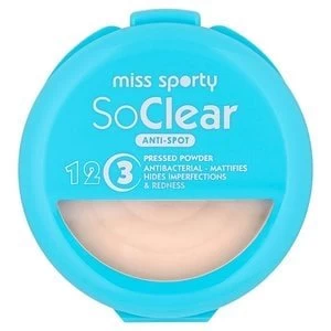 image of Miss Sporty So Clear Powder Transparent Nude