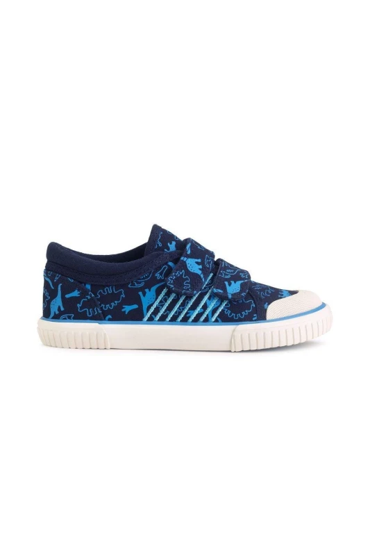 Image of Start Rite 'Raptor' Infant Canvas Shoes Navy