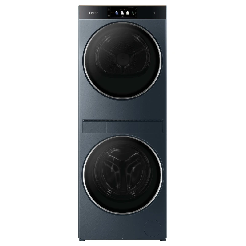 Image of Haier CLC108-GNU1-UK WiFi Connected 10Kg / 8KG Washer Dryer with 1400 rpm - Graphite - B Rated [Wash&Dry], A Rated [Wash Only]