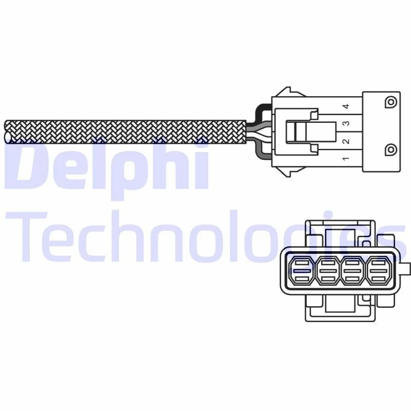 Image of DELPHI Lambda sensor DELPHI ES10795-12B1