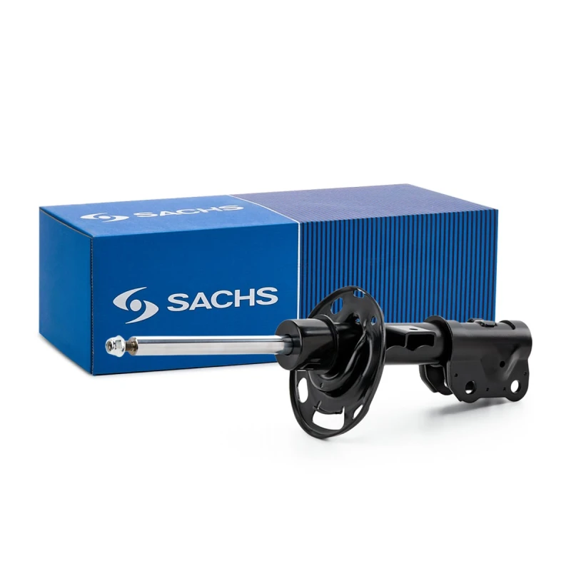 Image of SACHS 317 511 Shock absorber Front Axle Left, Gas Pressure, Twin-Tube, Suspension Strut, Top pin Shock Absorber (854)